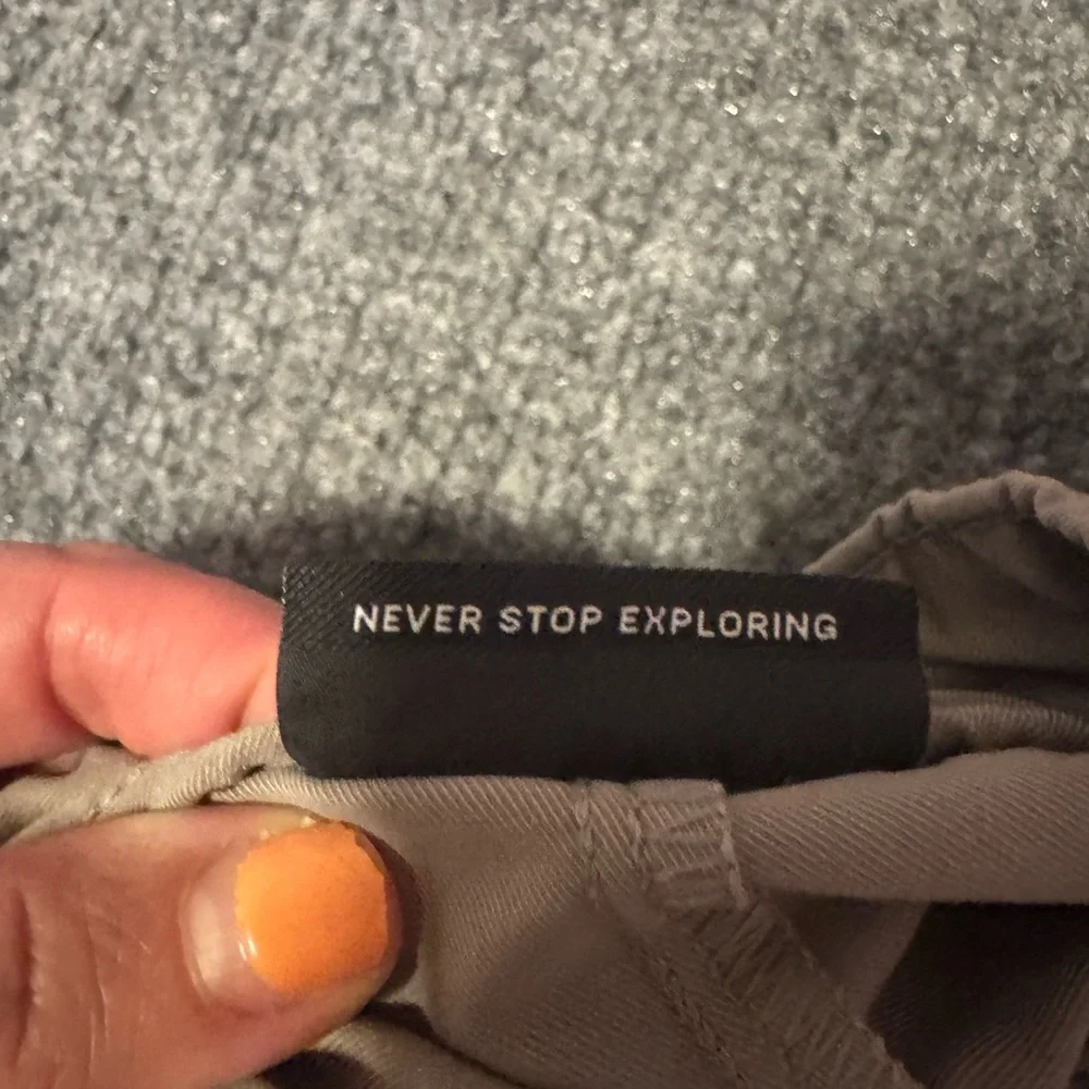 The North Face Never Stop Men's Jogger Pant Khaki Beige Pull‎ On Size Medium